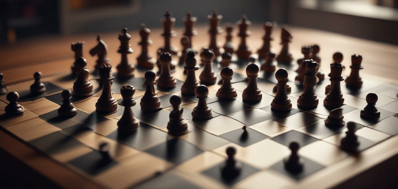 Chess Board in Play