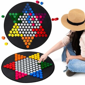 Large Chinese Checkers Board Game