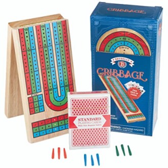 Brybelly Cribbage Board Game Set