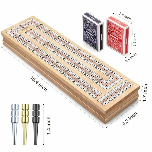 Vamslove Magnetic Cribbage Board