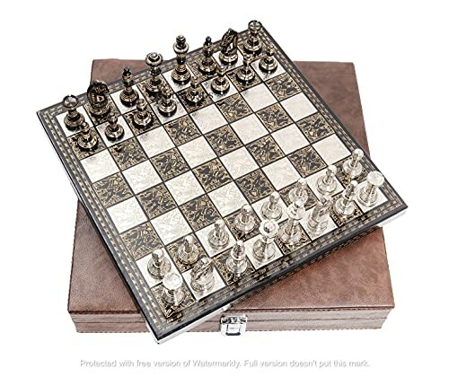 Collectible Premium Metal Brass Chess Set