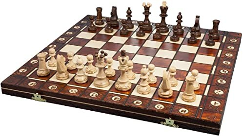 Muba Handcrafted Wooden Chess Set