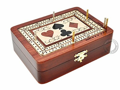 2 Track Wooden Cribbage Board